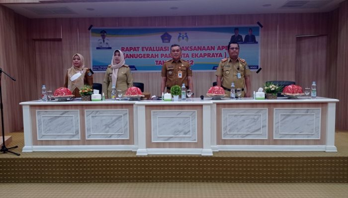 DP3A Kota Kendari Evaluasi Capaian Anugrah Parahita Ekapraya tahun 2023