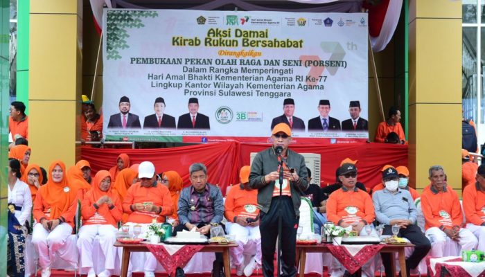 Sekot Kendari Hadiri Hari Amal Bakti Kementerian Agama ke-77