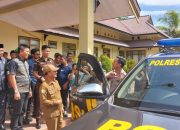 Polres Konsel Dapat Bantuan Mobil Patroli dari Pemkab Konsel