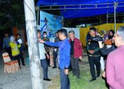 Pj Wali Kota Kendari Resmikan Lampu Penerangan Jalan Umum di Kendari Barat