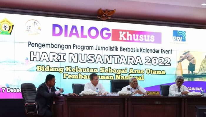 Gubernur Ali Mazi Jadi Narasumber Acara Dialog Interatif Hari Nusantara Bidang Kelautan