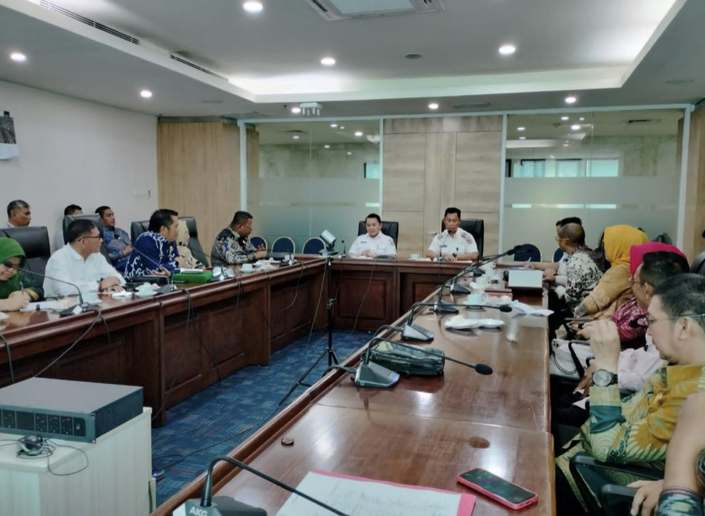 Kunjungan kerja Pemkot Kendari di Kantor Pemerintahan Provinsi DKI Jakarta