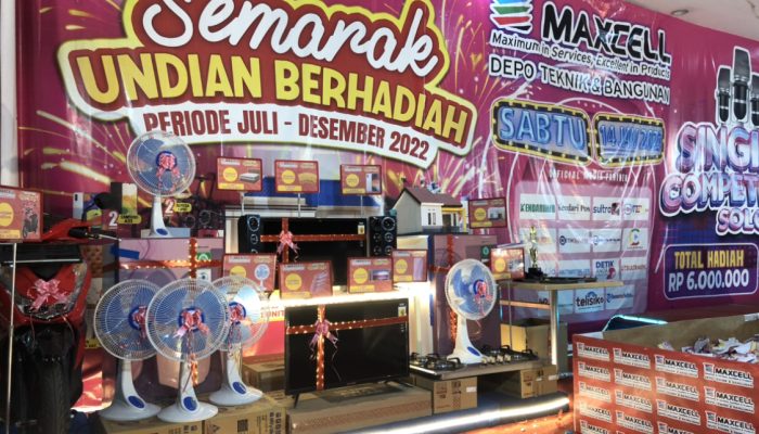 Semarak Undian Periode II Maxcell Kendari, Pelanggan Raih 1 Unit Rumah BTN