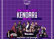 Emotional Fest 2023, 5 Artis Nasional Bakal Hibur Warga Kendari