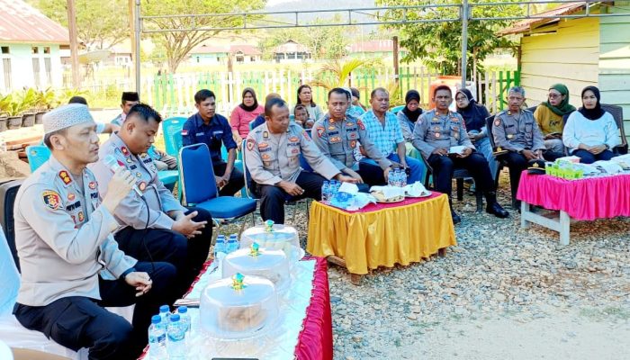 Polres Konut Dengarkan Curahan Hati Masyarakat di Desa Puuwanggudu, Berikut Keluhannya