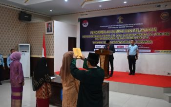 Pelantikan dan pengambilan sumpah jabatan notaris