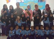 Murid PAUD se-Tinondo Antusias Sambut Bunda PAUD Koltim