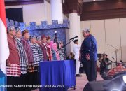 Gubernur Ali Mazi Kukuhkan Pengurus Keluarga Buton Baubau
