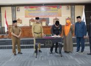 DPRD dan Pemkab Konsel Gelar Rapat Paripurna Penetapan Perda Perumda Wawowonua
