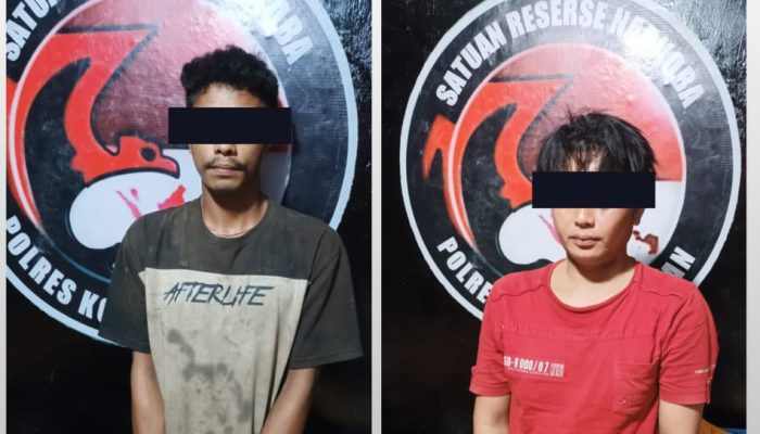 Satresnarkoba Polres Konsel Tangkap 2 Pelaku Pengedar Shabu