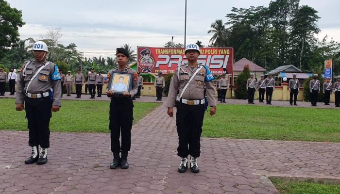 Seorang Personel Polres Konsel Diberhentikan secara Tidak Hormat