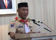 Amir Hasan Buka Muscab Gerakan Pramuka Kota Kendari Tahun 2023