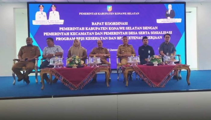 Pemkab Konsel Bangun Sinergitas Pembangunan Bersama Pemdes untuk Pengentasan Kemiskinan