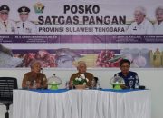 Sekprov Sultra Resmikan Posko Satgas Ketahanan Pangan