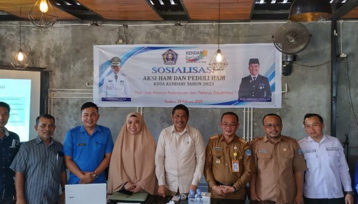 Gencar Sosialisasi, Pemkot Kendari Target Predikat Kota Peduli HAM