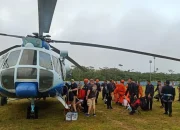 Tim Evakuasi Gabungan Temukan Lokasi Titik Kecelakaan Helikopter Kapolda Jambi
