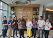 Gubernur Sultra Bersama Rombongan Kunjungi Kantor Media Kompas Grup
