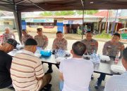 Jumat Curhat, Polres Kolaka Dengarkan Keluhan Korban Kebakaran Eks Pasar Pomalaa