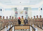 Pj Walikota Kendari Terima Kunjungan Dosen Bersama 16 Praja IPDN