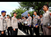 Tingkatkan Kedisiplinan, Kapolres Kolaka Cek Sikap Tampang Personel