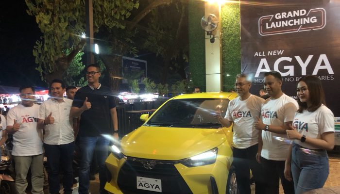 All New Agya Toyota Resmi Mengaspal di Sulawesi Tenggara