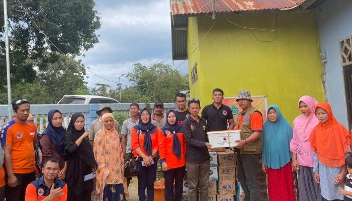 134 Paket Sembako Disalurkan BPBD Konawe untuk Korban Angin Kencang di 5 Kecamatan