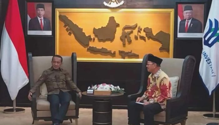 Surunuddin Dangga Bahas Pengembangan Potensi Daerah Konsel Bersama Menteri Investasi