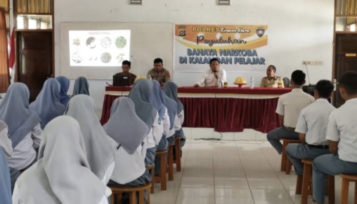 Polres Konawe Utara Sosialisasi Bahaya Narkoba ke Pelajar