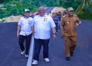 Gubernur Sultra Tinjau Proyek Pembangunan Infrastruktur di Baubau