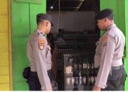 Operasi Pekat Anoa, Polres Konawe Utara Sita Puluhan Botol Miras Berbagai Merek