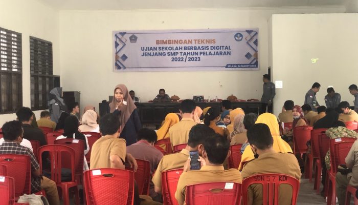 Operator SMP di Kota Kendari Ikuti Bimtek Hadapi USBD 2023