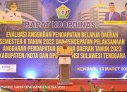 Buka Rakor APBD Semester II 2022 dan APBD Semester I 2023, Gubernur Sultra Tekankan 7 Hal