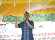 Bupati Surunuddin Dinilai Sukses Bagun Jalan Dikawasan Desa Transmigrasi