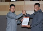 Pj Wali Kota Sampaikan LKPJ Tahun 2022 di DPRD Kendari