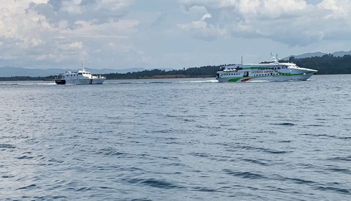 Kapal Cepat Rute Raha – Kendari Kandas di Perairan Pulau Hari usai Tabrak Karang, 373 Penumpang Selamat