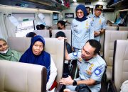 Jasa Raharja Lepas 14 Ribu Peserta Mudik Bersama BUMN 2023 Moda Kereta Api