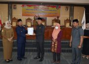 DPRD Konsel Terima LKPj Bupati TA 2022