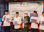 Peringati Harla PMII ke-63, Dr La Ode Haji Polondu Launching Buku PKC PMII Sultra