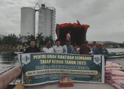 PT GMS Salurkan Bantuan Peket Sembako di 19 Desa