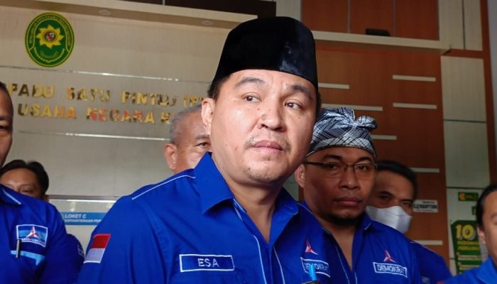 Sambangi PTUN, Ratusan Kader Demokrat Sultra Sampaikan Surat Perlindungan Hukum