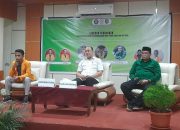 Jadi Pembicara Seminar di UHO, Ruksamin Paparkan Komitmen Tingkatkan Kualitas Pendidikan