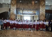 Tumbuhkan Cinta Bangga Paham Rupiah, Puluhan Murid SDS Kingdom Academy Study Tour di BI Sultra