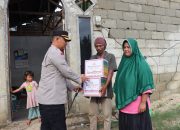 Polres Konawe Salurkan Bantuan Sosial untuk Korban Bencana Alam di Konawe