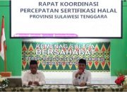 Komitmen Wujudkan Program Sejuta Sertifikat Halal, Kanwil Kemenag Sultra Gelar Rakor