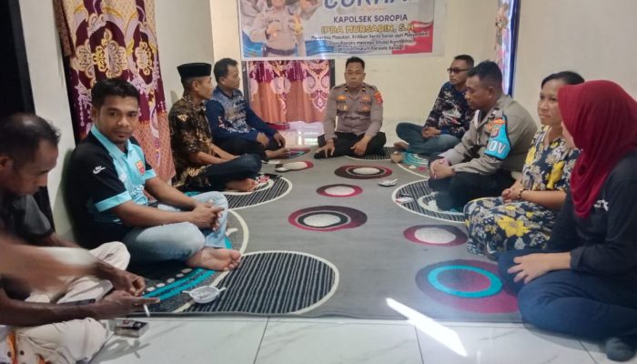 Jumat Curhat Polsek Soropia, Warga Bokori Konawe Minta Polisi Selesaikan Sengketa Lahan Secara Profesional