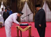 Gubernur Ali Mazi Lantik Andi Muhammad Yusuf sebagai Pj Bupati Buton Tengah 