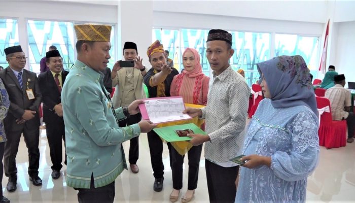 Semarak HUT ke-192 Kota Kendari: Pemkot Gelar Isbat Nikah untuk 44 Pasutri