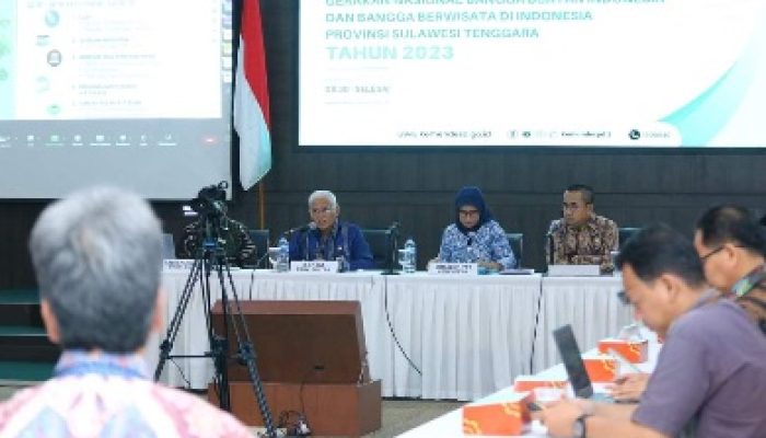 Dihadapan Kemendes PDTT, Sekda Sultra Paparakan Rencana Kerja Gernas BBI dan BBWI