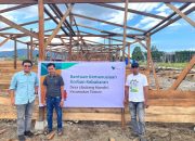 PT Vale Salurkan Bantuan untuk Pembangunan Kembali Kios Korban Kebakaran Pasar SP 1 Mahalona
