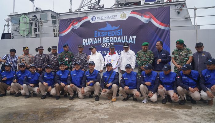 Kolaborasi Bank Indonesia dan TNI AL Distribusi Uang Rupiah ke Wilayah 3T di Sultra